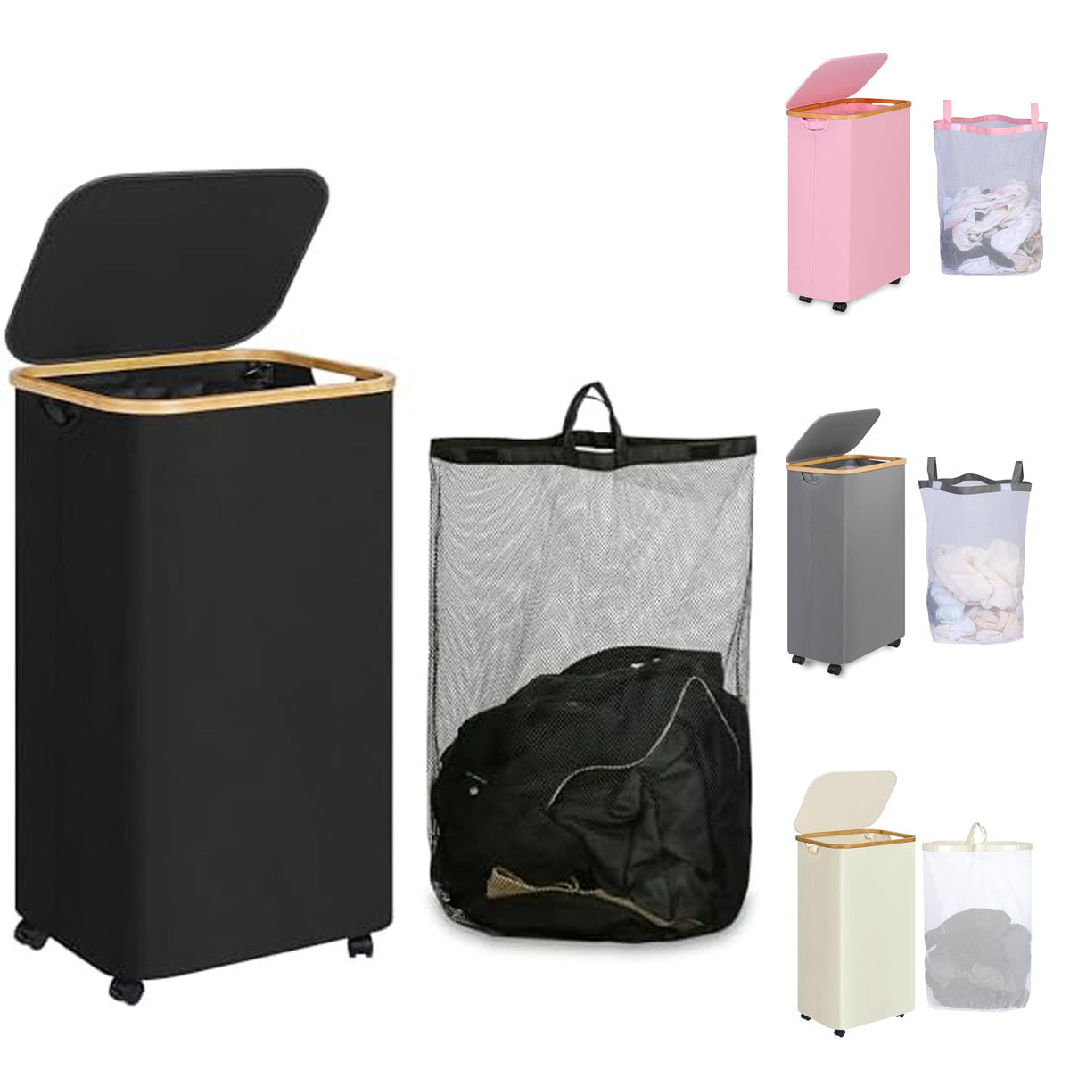 The Ultimate Laundry Basket: Foldable With Wheels